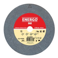 Disc abraziv slefuire polizor de banc DAR rapid D-300mm h-50mm d-75mm NK-80-M gri neferoase fonta nemetale otel normal ENERGO