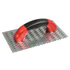 Drisca razuitor DR250 cu lama otel 250x140mm 240 pinteni cu maner ergonomic pentru tencuiala ENERGO