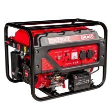 Generator portabil GN2500E cadru deschis Pmax 2.8Kw/230V rezervor 15L benzina cu AVR start electric ENERGO