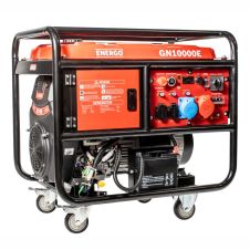 Generator portabil GN10000E cadru deschis Pmax 10.8kW/230V-12kW/400V rezervor 30L benzina R740D start electric ENERGO