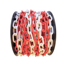 LANT DELIMITARE 8 MM PVC ALB/ROSU ENERGO