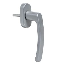 Maner fereastra termopan PRAGA material aluminiu culoare argintiu F1 ENERGO