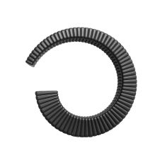 Maner metalic FLEX distanta 64mm negru mat dreapta ENERGO