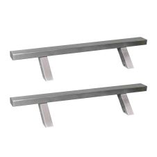 Maner usa tragator inox rectangular dublu prindere la 45 grade 800/1000 mm ENERGO