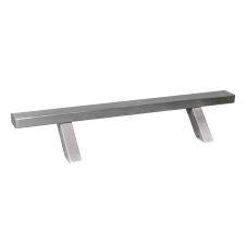 Maner usa tragator inox rectangular simplu prindere la 45 grade 450/650 mm ENERGO