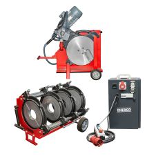 MASINA SUDARE TEVI PWE500 PE/PP/PVDF PN32 ISO/12176-1 DN-180/500mm 7.35KW-400V ENERGO