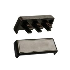 Picurator plastic pentru profile PVC maro ENERGO