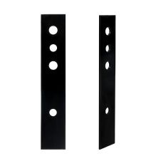 Placuta de compensare inaltime balama usa ETV 140 kg grosime 1.5 mm culoare maro RAL 8019 ENERGO