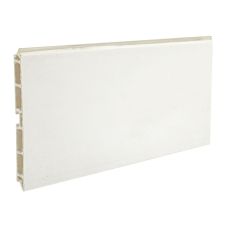 Plinta H-120mm cu folie alb mat L-4m ENERGO
