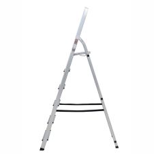 Scara tip biblioteca cu platforma SB 5+1 trepte H-1.22m Aluminiu ENERGO