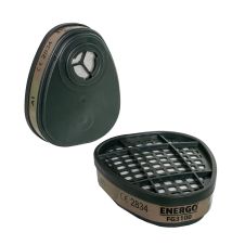 Filtre interschimbabile 3100NA clasa protectie A1 gaze/vapori organici pentru masca SM6200/FSM9800 set 2 bucati ENERGO