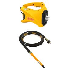 Vibrator electric pentru beton cu motor cu perii 2300w ax-5m cap-28mm ENERGO