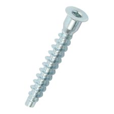 Surub cuplare pal cap inecat D-7.0mm L-60mm SW4 zincat alb ENERGO